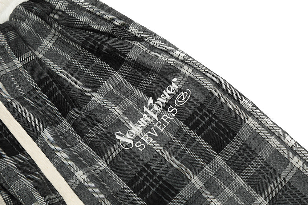 Fashion Loose Plaid Casual Pants For Men